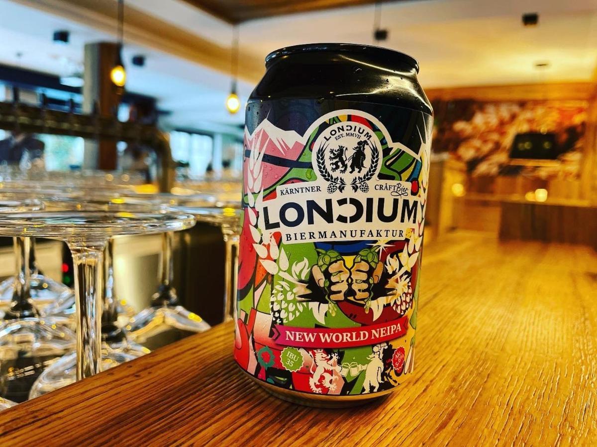 Bierhotel Loncium & Privatbrauerei Kotschach-Mauthen Bagian luar foto